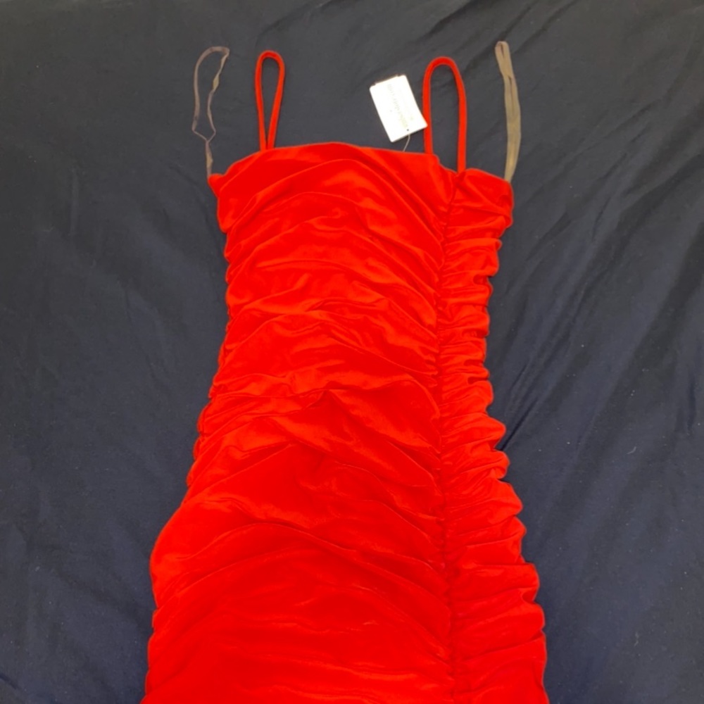 Red dress